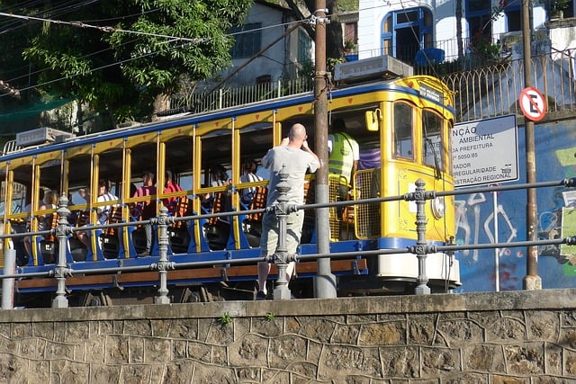 Brasilien, Rio, Historische Straßenbahn
