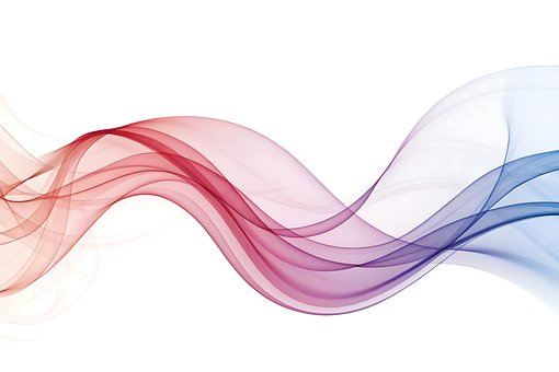 Free Abstract Smoke Colorful Smoke Wave illustration and picture