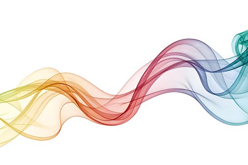 Free Abstract Smoke Colorful Smoke Wave photo and picture