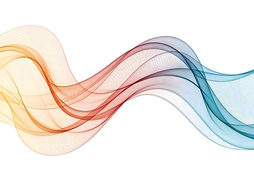 Free Abstract Smoke Colorful Smoke Wave illustration and picture