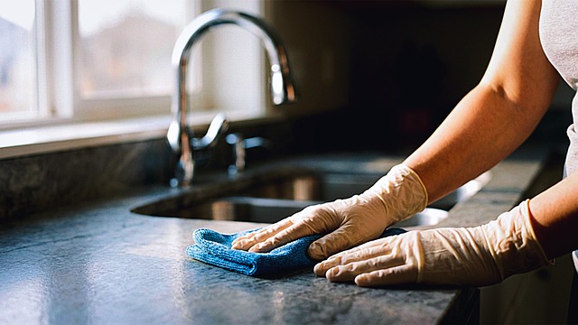 Keuken, Microvezeldoek, Aanrechtblad