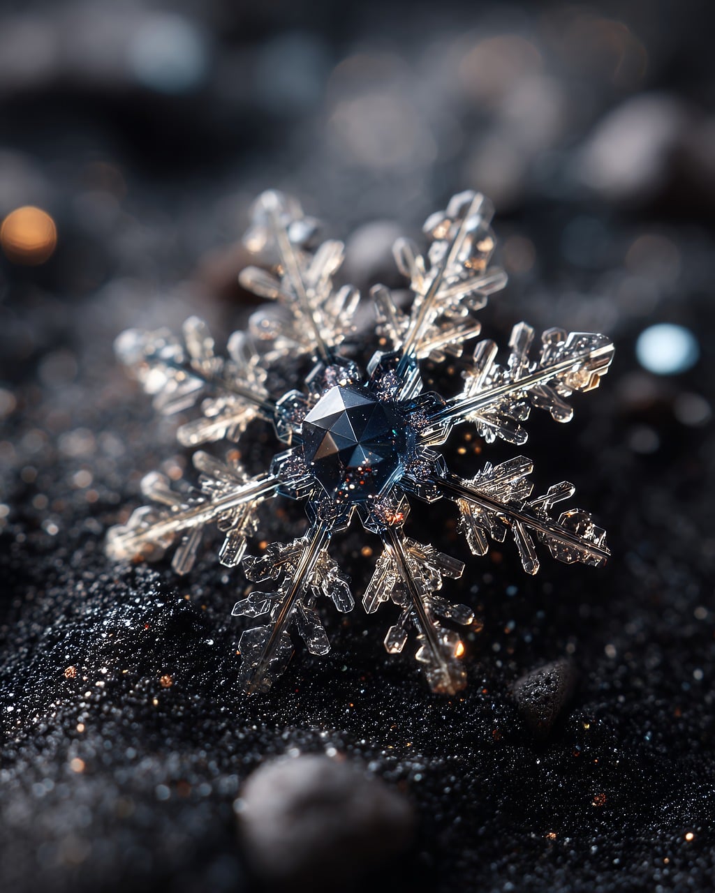 Download free HD stock image of Snowflake Snow Free snowflake snow winter illustration