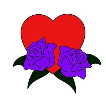 Corazón, Rosas, Amor, Enamorado
