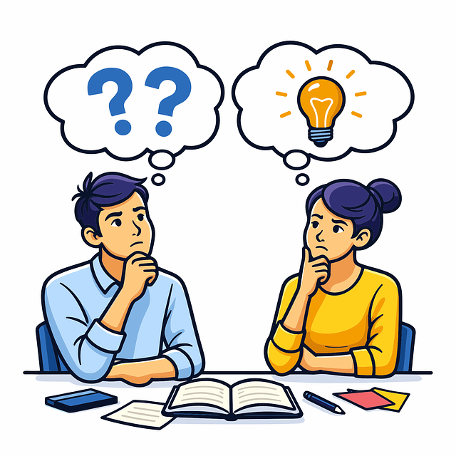 Free problem solution teamwork vector