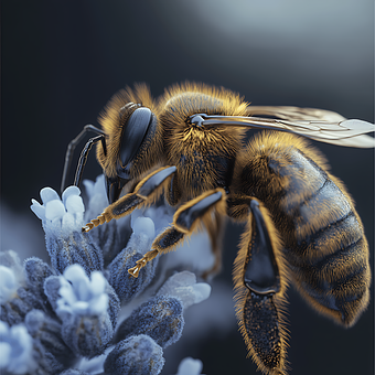 Free Bee Insect illustration and picture