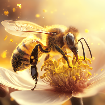 Free Bee Insect illustration and picture