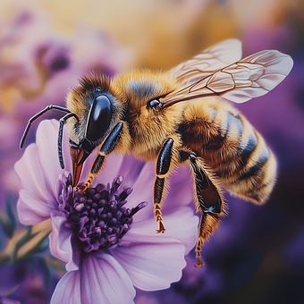Free Bee Insect illustration and picture