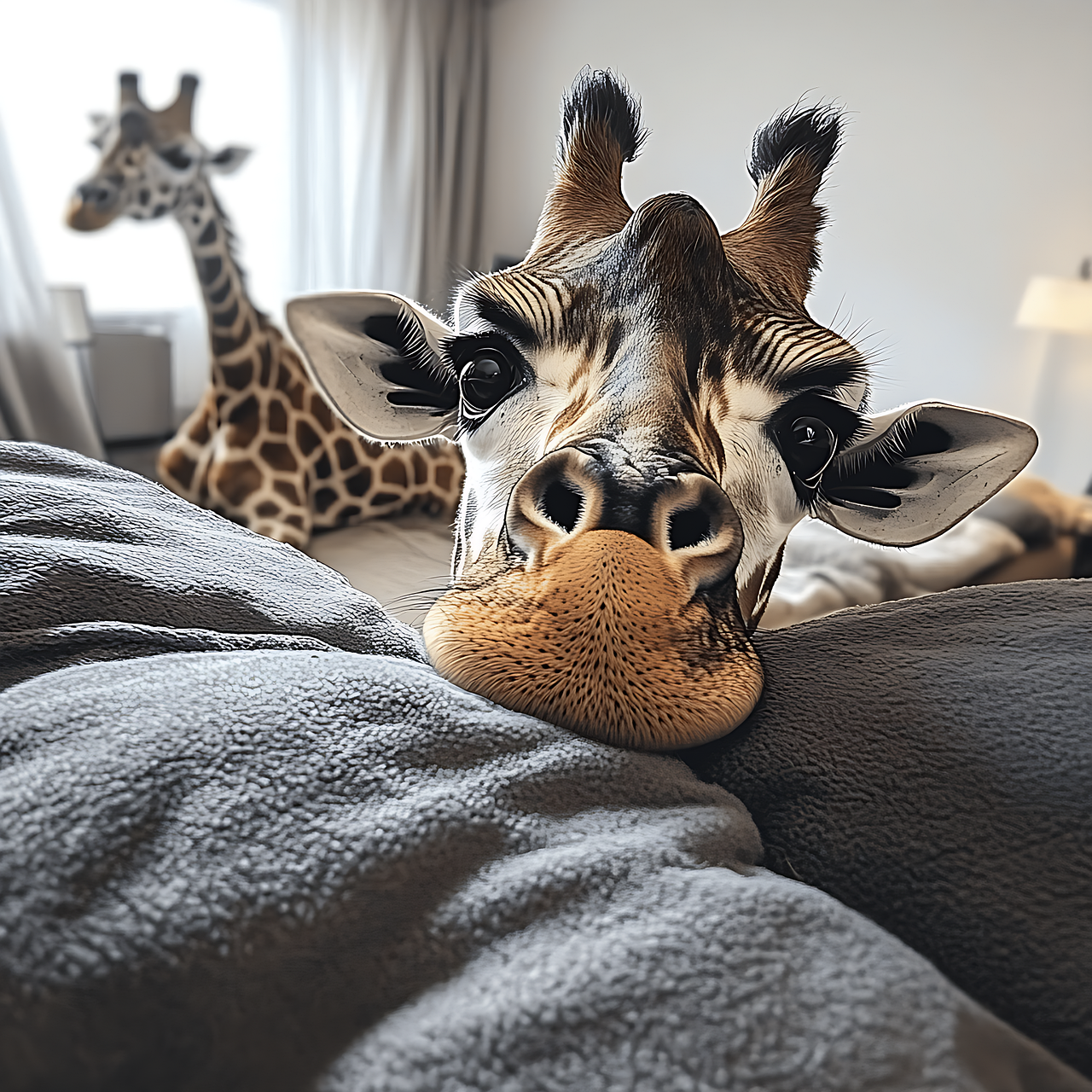 Download free HD stock image of Giraffe Nature Free giraffe nature animal illustration