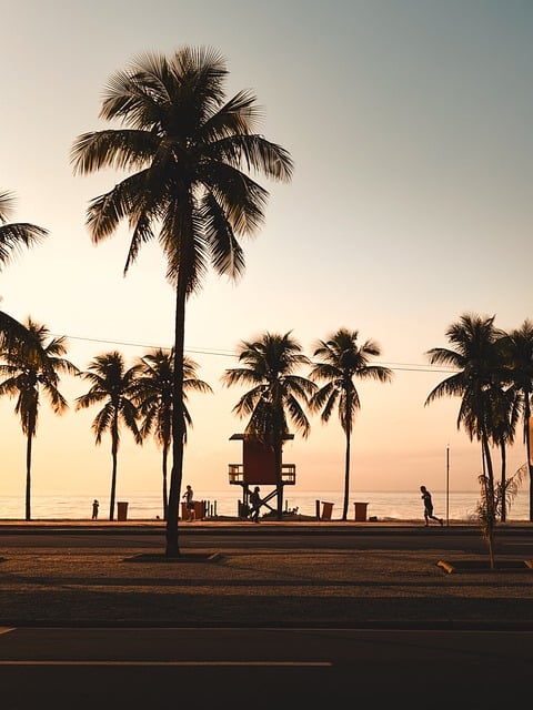 ipanema, copacabana, leblon, arpoador, brazil, beach, nature, summer, rio, landscape, tourism, vacations, stunning, sun, vacation, sunset, ocean, sea