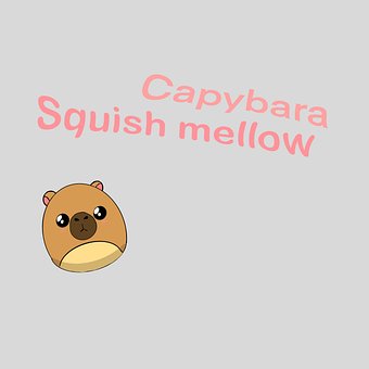Free Capybara Cartoon illustration and picture
