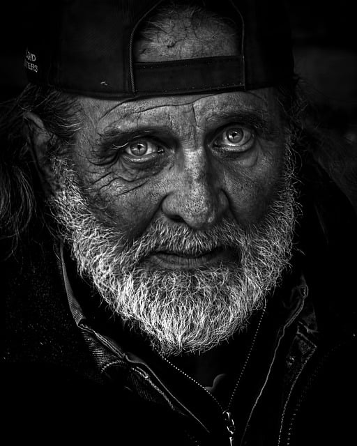 Mennesker, Ensom, Portræt, Gade, By