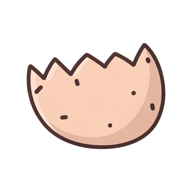Free eggshell egg food illustration