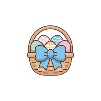 Ostern, Korb, Natur, Frühling, Eier