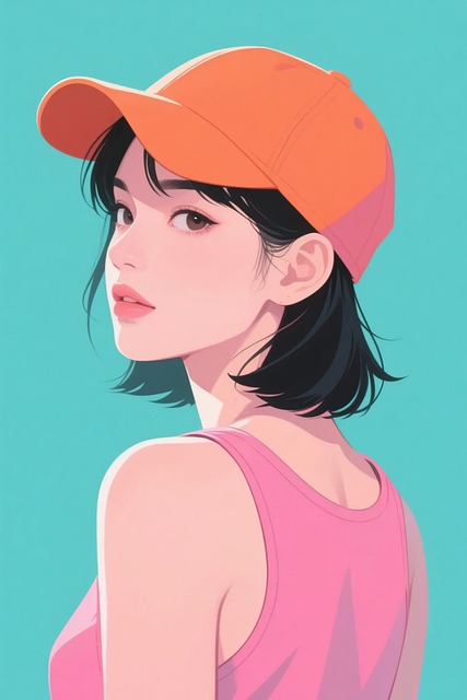 Free digital art vector style flat design illustration