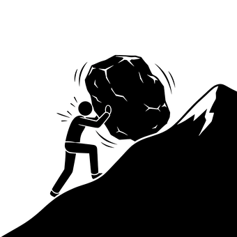 Free Hard Work Silhouette photo and picture
