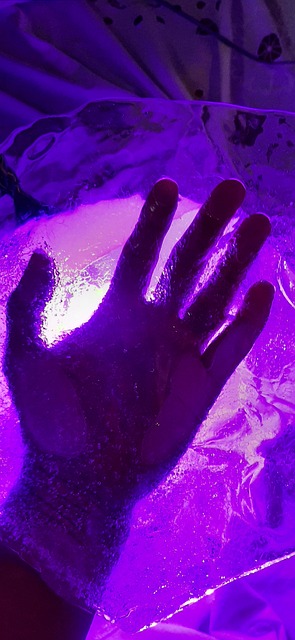 Free Hand Purple photo and picture
