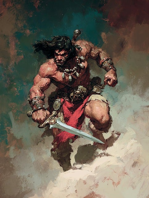 Free Fantasy Hero illustration and picture
