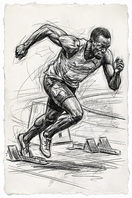 Free Sprinter Runner illustration and picture
