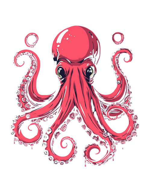 Free Squid Sea illustration and picture