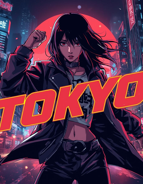 Free Tokyo Japan illustration and picture
