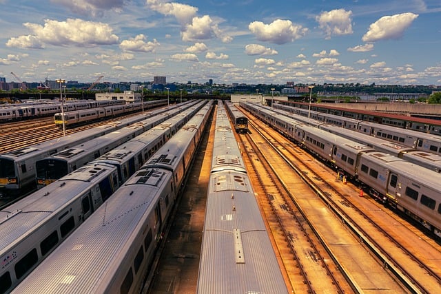 Tog, Railroad, Transport, Station, Nyc