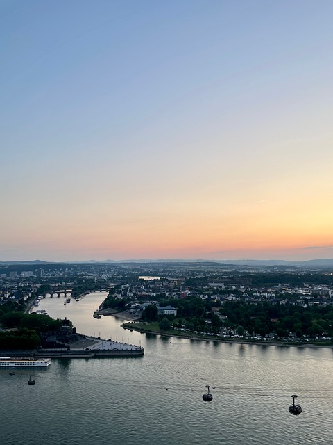Gondol, Svævebane, Koblenz, Rhinen