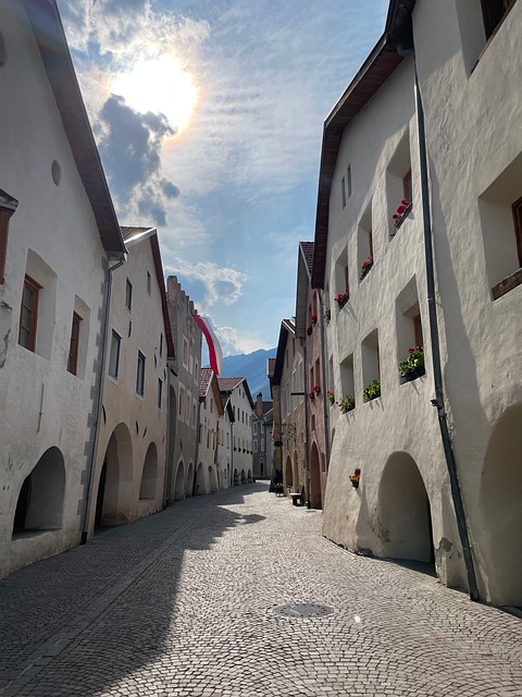 Sydtirol, Beliggenhed, Tæt, Huse, Smal