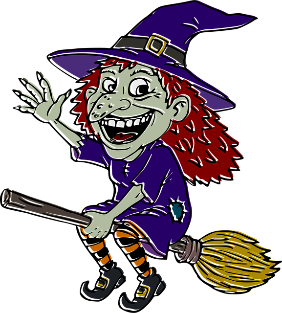 Free Witch Magic vector and picture