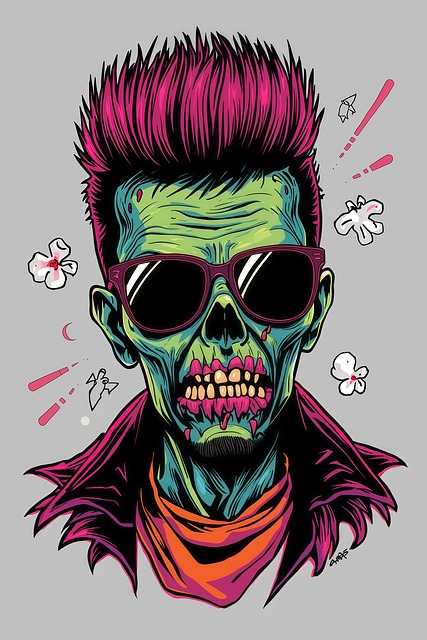 Free Skull Halloween illustration and picture