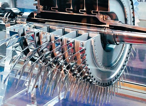Flugzeug, Gasturbine, Ausstellung