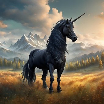 Enhjørning, Fantasy, Horn, Hest