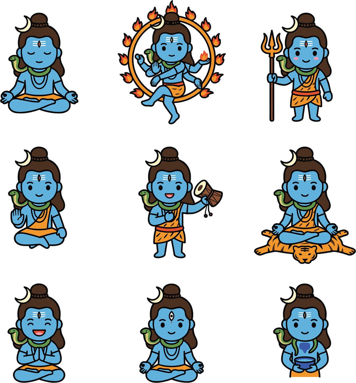 Herre Shiva, Mahadev, Hinduistisk Guddom