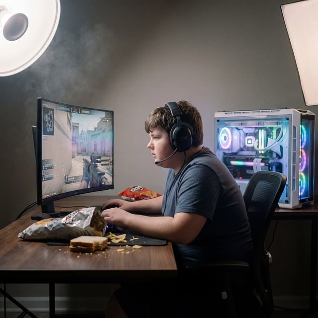 Free boy video games computer illustration