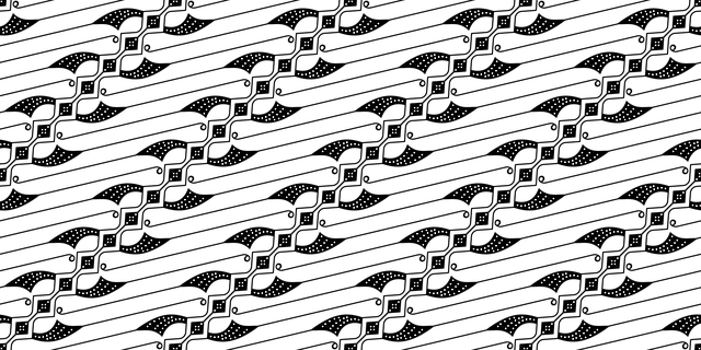 Free batik ciamis rereng vector