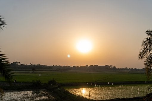 Zonsopkomst, Ochtend, Zon, Lucht