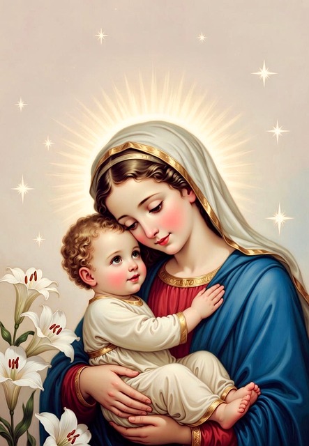 Free Blessed Mother Mary photo and picture