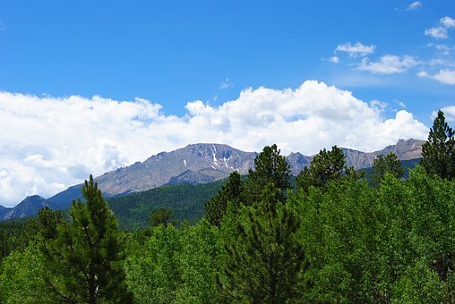 Free Pikes Peak Mountain photo and picture