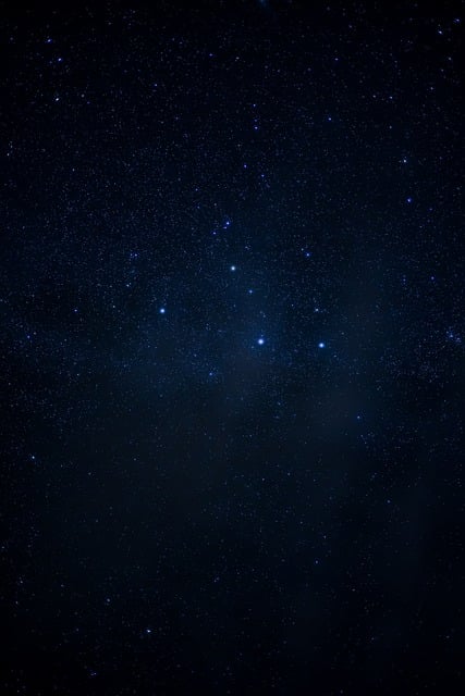 Free Winter Sky Starry Sky photo and picture
