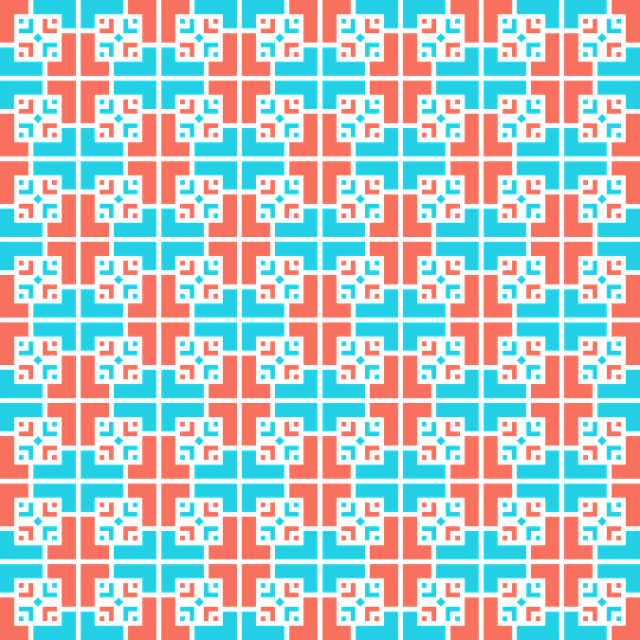 Free tiles pattern design illustration