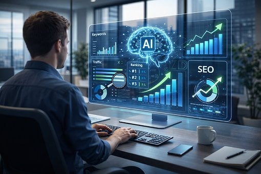 Free Ai Marketer ai generated image and illustration