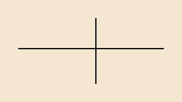 Minimal, Abstrakt, Kreuzachse