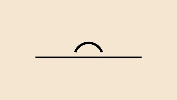 Minimal, Abstrakt, Bogen Und Linie