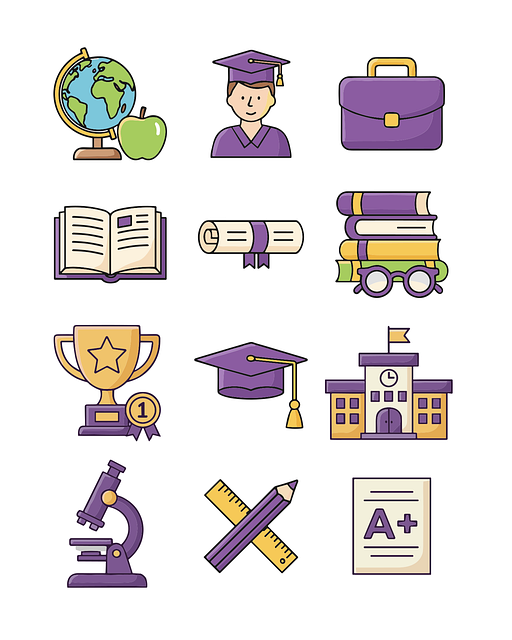 Iconenset Voor Onderwijs