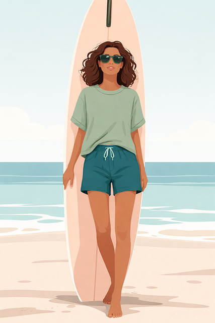 Free surf surfer surfboard vector