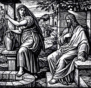 Kristendom, Kirke, Træsnit, Tegning
