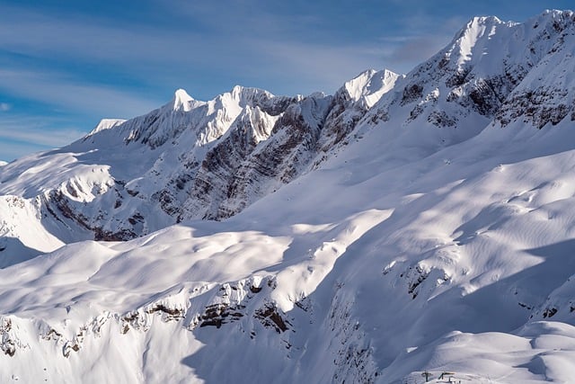 Bjerg, Sne, Topmøde, Huesca, Natur