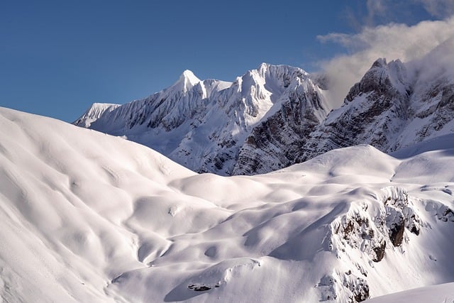 mountain, snow, summit, nature, huesca, landscape, winter, nevado, moutains