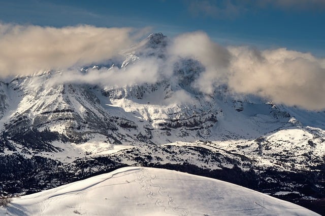 Bjerg, Sne, Natur, Topmøde, Huesca
