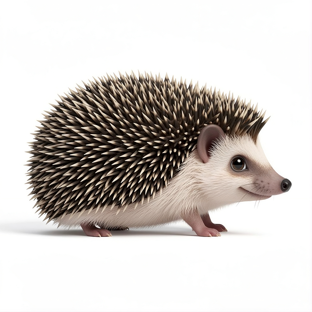 Free hedgehog spiny hedgehog small mammal illustration