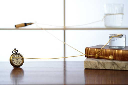 Taschenuhr, Vintage, Antik, Bücher